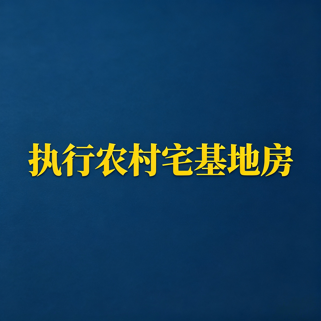 老赖在农村的宅基地房能执行吗？