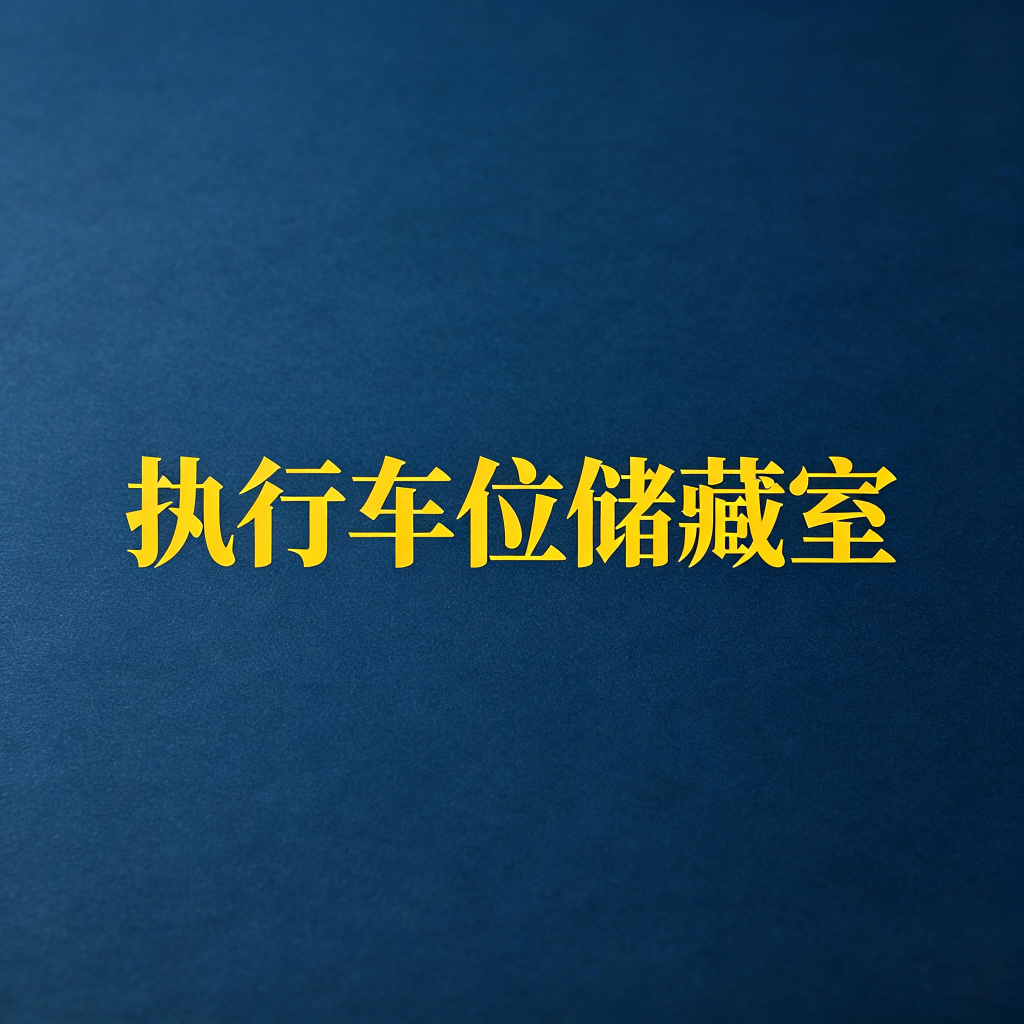 老赖名下的车位、储藏室能执行吗？
