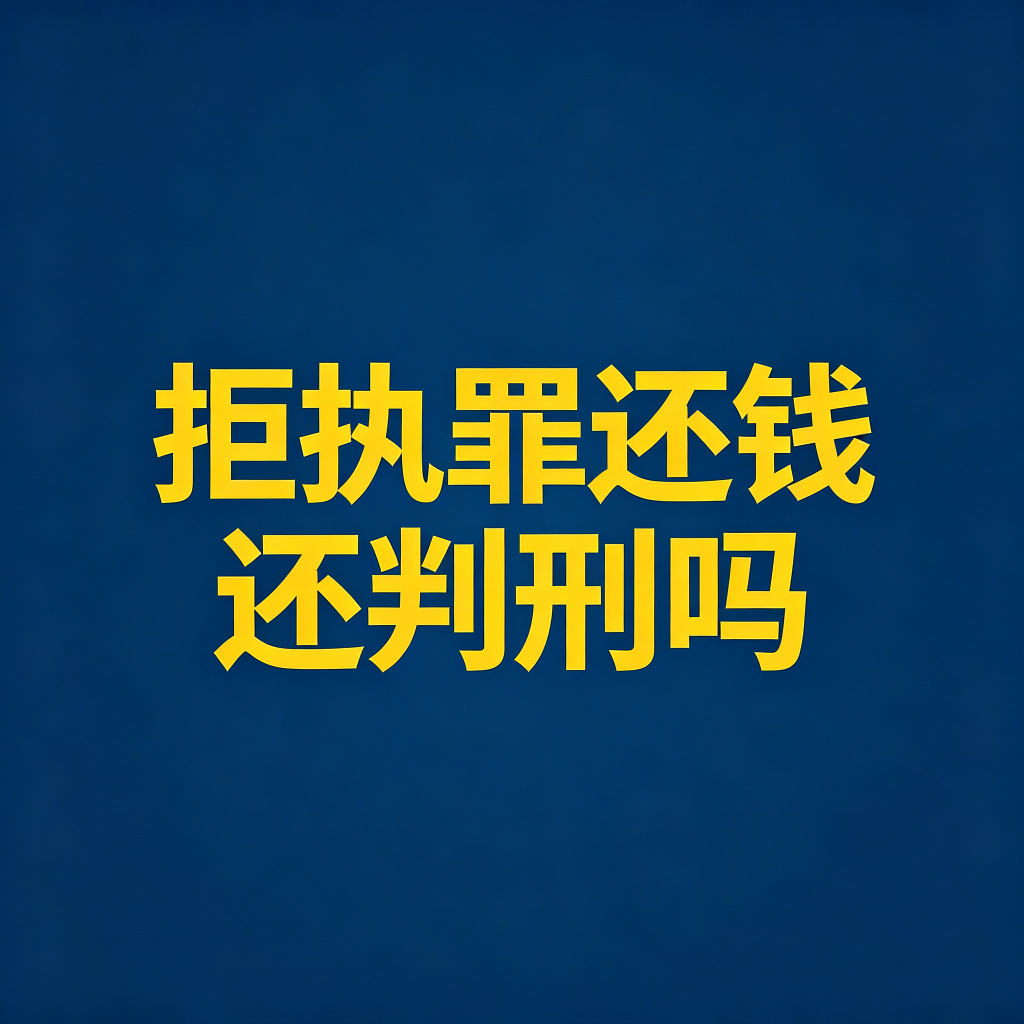 拒执罪立案后，老赖还钱了还能判刑吗？
